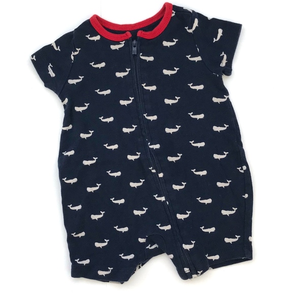 Baby Gap Whale Romper - Picture 1 of 6